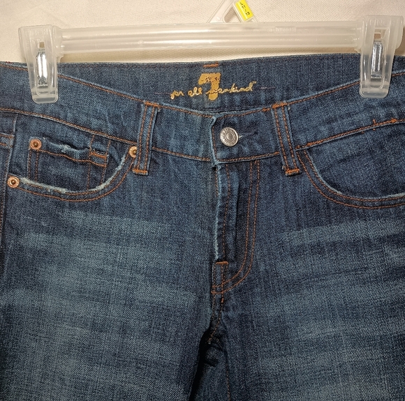 7FAM Vintage Mid Rise Bootcut Jeans - Picture 8 of 16